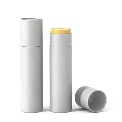 0.3 oz Push-Up Paper Tube (Glassine Lined) - White
