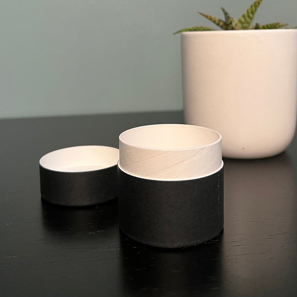 2 oz Paper Jar - White - Paper Tube Co.