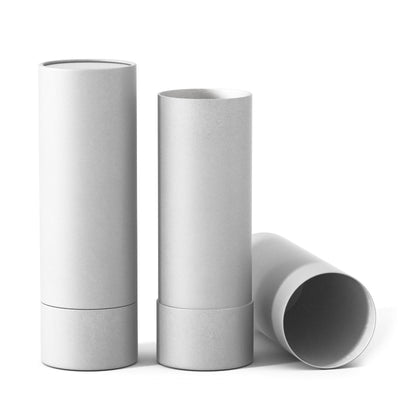 2 oz Push-Up Paper Tube - White