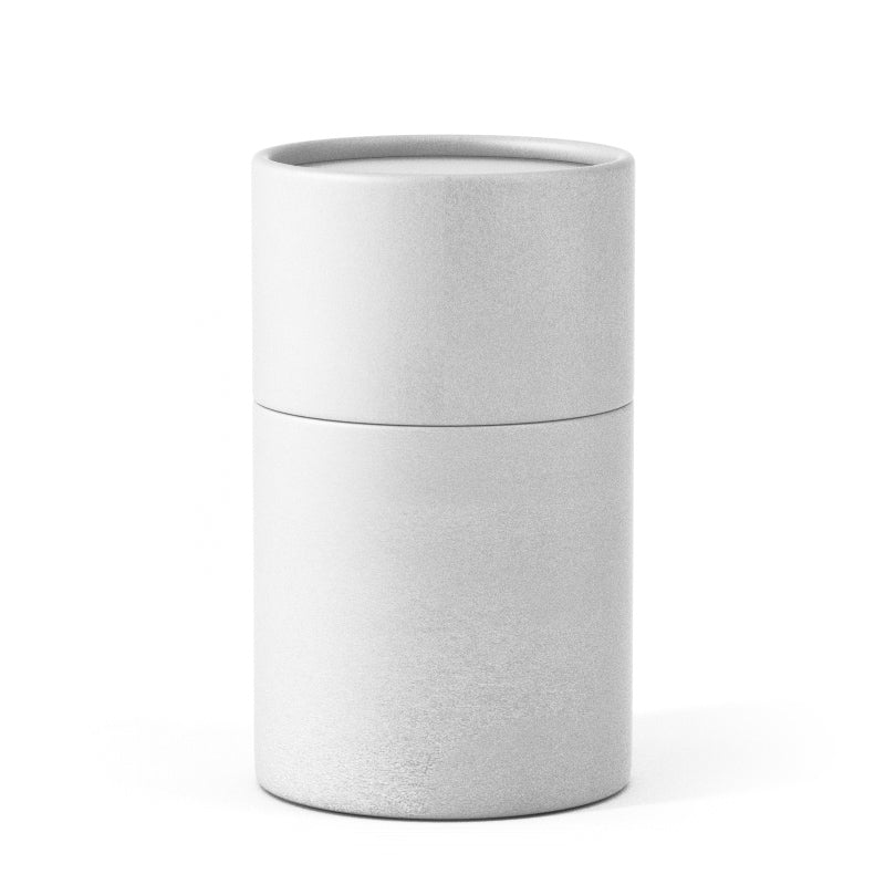 3.5" x 2.25" Paper Tube - White