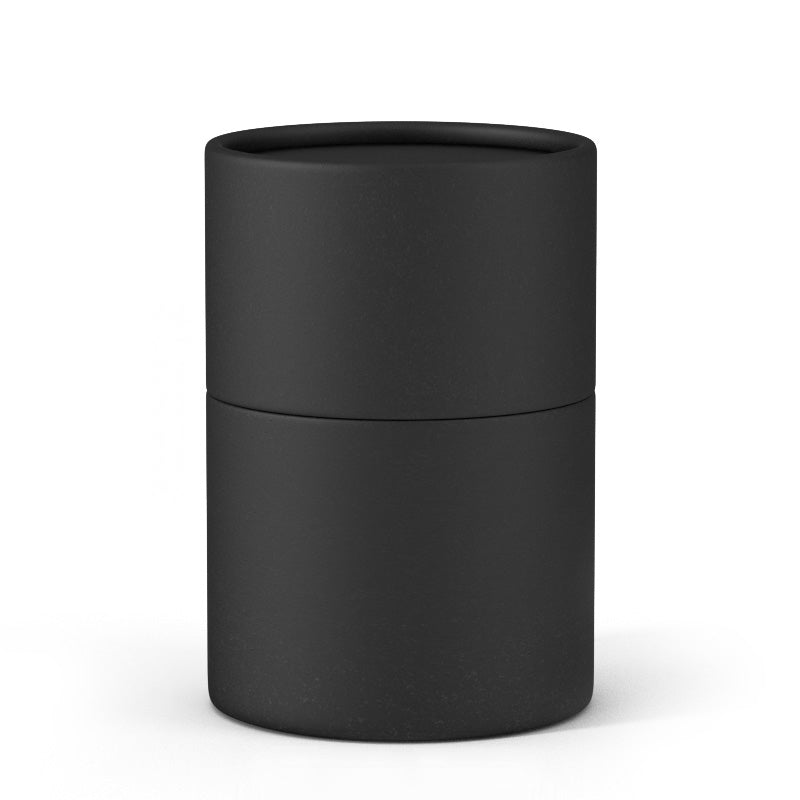 3" x 2.25" Paper Tube - Black