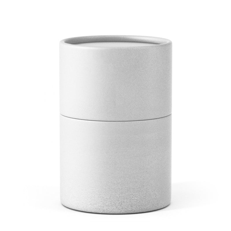 3" x 2.25" Paper Tube - White