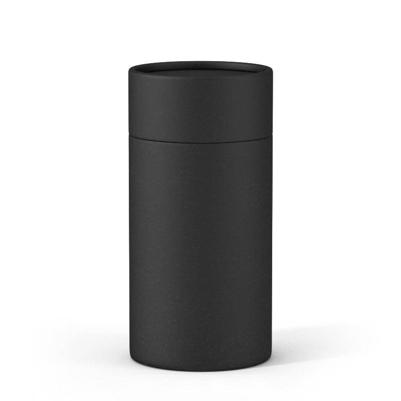 6.5" x 3.25" Paper Tube - Black