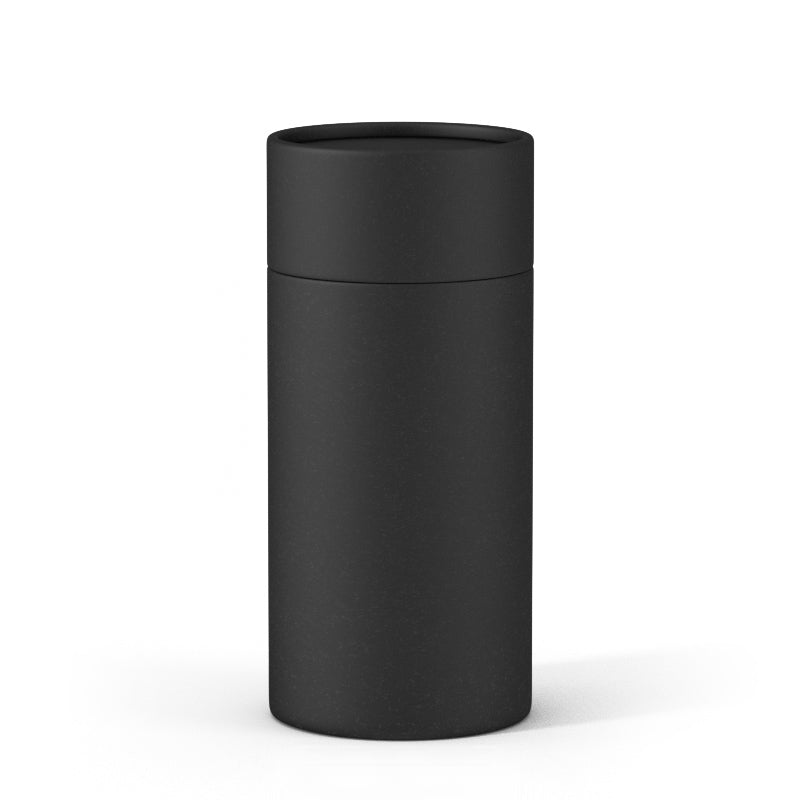 6.5" x 3" Paper Tube - Black