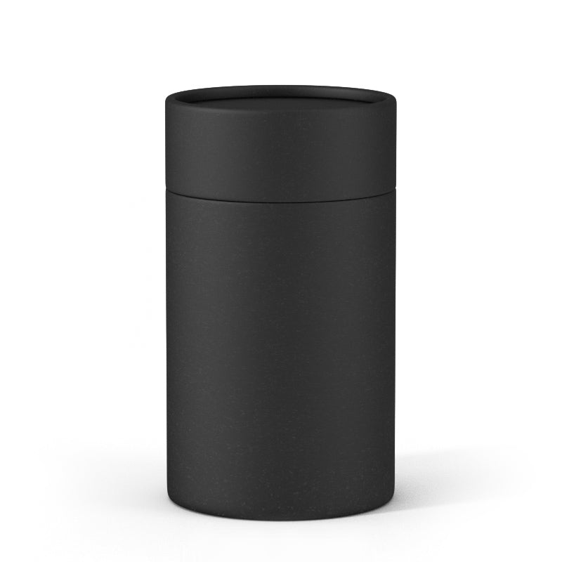 6.5" x 4" Paper Tube - Black