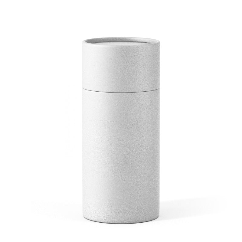 8.5" x 3.75" Paper Tube - White