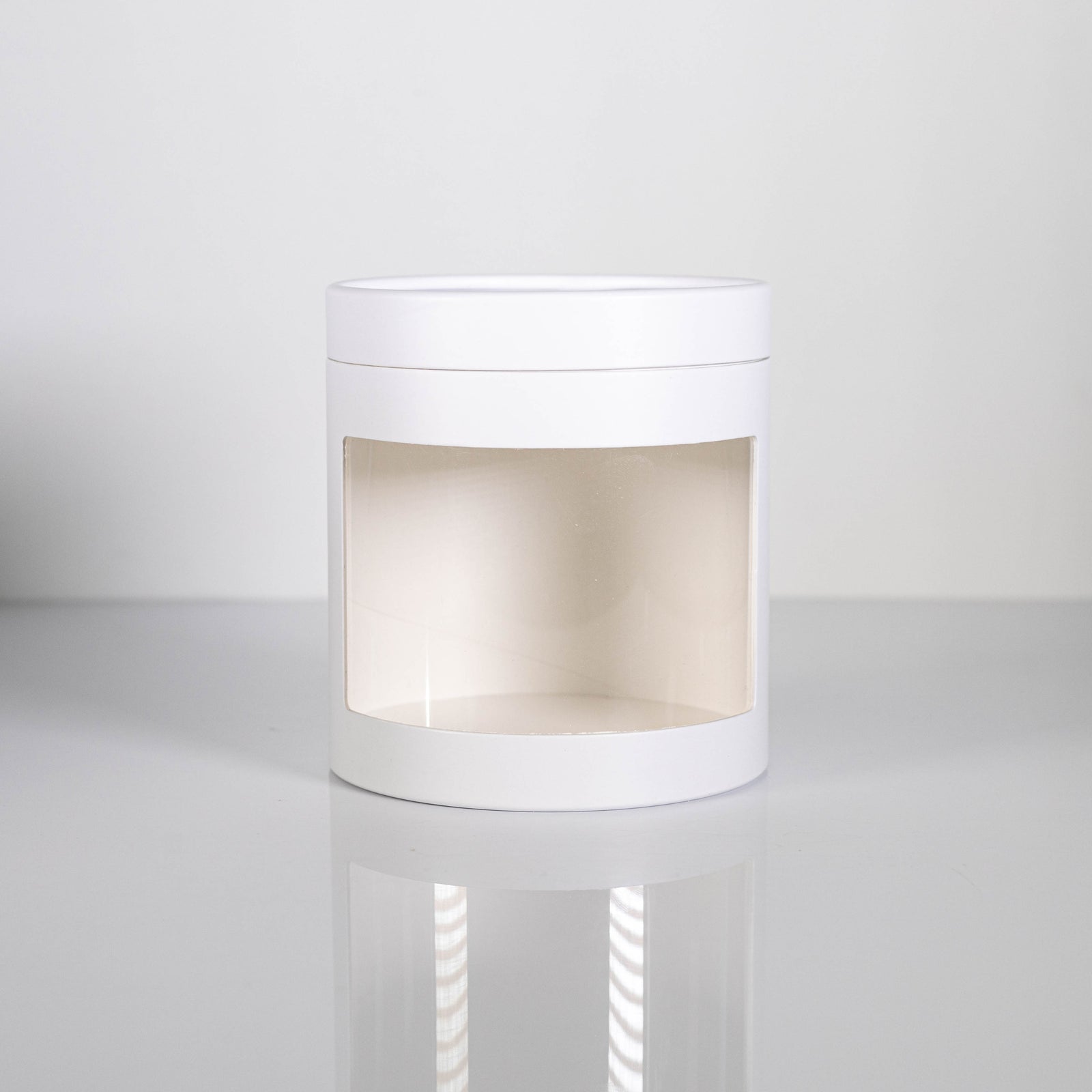 LIMITED EDITION - 4.2" x 4" Paper Tube - White