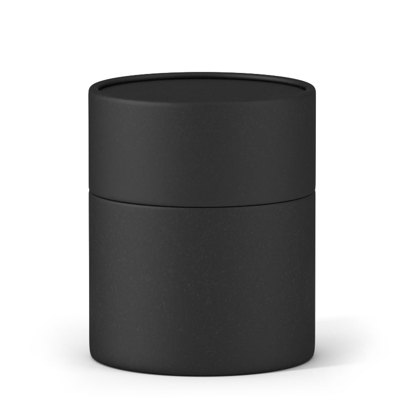 3.5" x 3.25" Paper Tube - Black