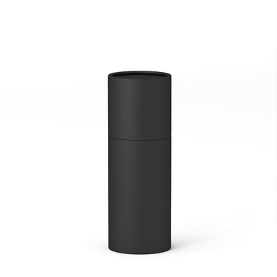 2 oz Push-Up Paper Tube (Glassine Lined) - Black