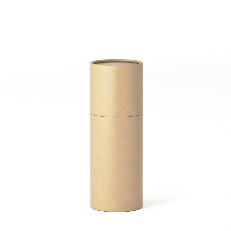 2 oz Push-Up Paper Tube (Glassine Lined) - Kraft