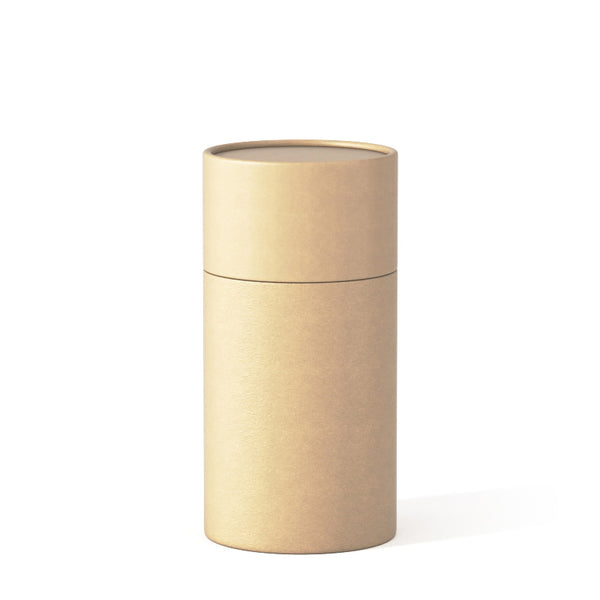 Kraft Paper Tube Box with Sifter, Kraft Cardboard Container Salt Shaker