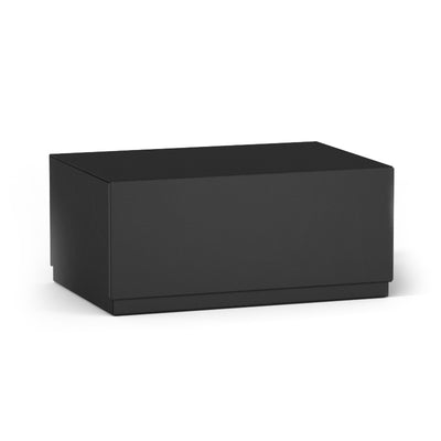 8.75" x 5.5" x 3.75" Rigid 2-Piece Telescoping Box (Collapsible) - Black