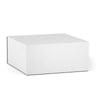 7.5" x 7.25" x 3.75" Rigid Magnetic Gift Box (Collapsible) - White